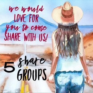 Share Group! Need help in growing your business? 5 supportive Share Groups!